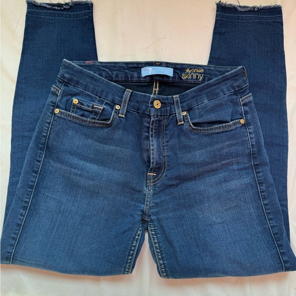 7 for all Mankind “the ankle skinny” jeans - Picture 7 of 7